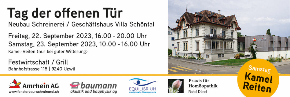 Flyer Tag der offenen Tür